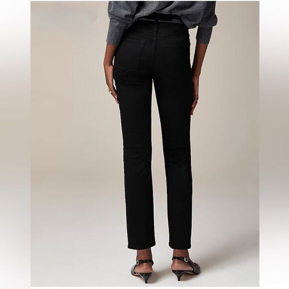 NWT J CREW Slim jean in True black - Picture 4 of 6